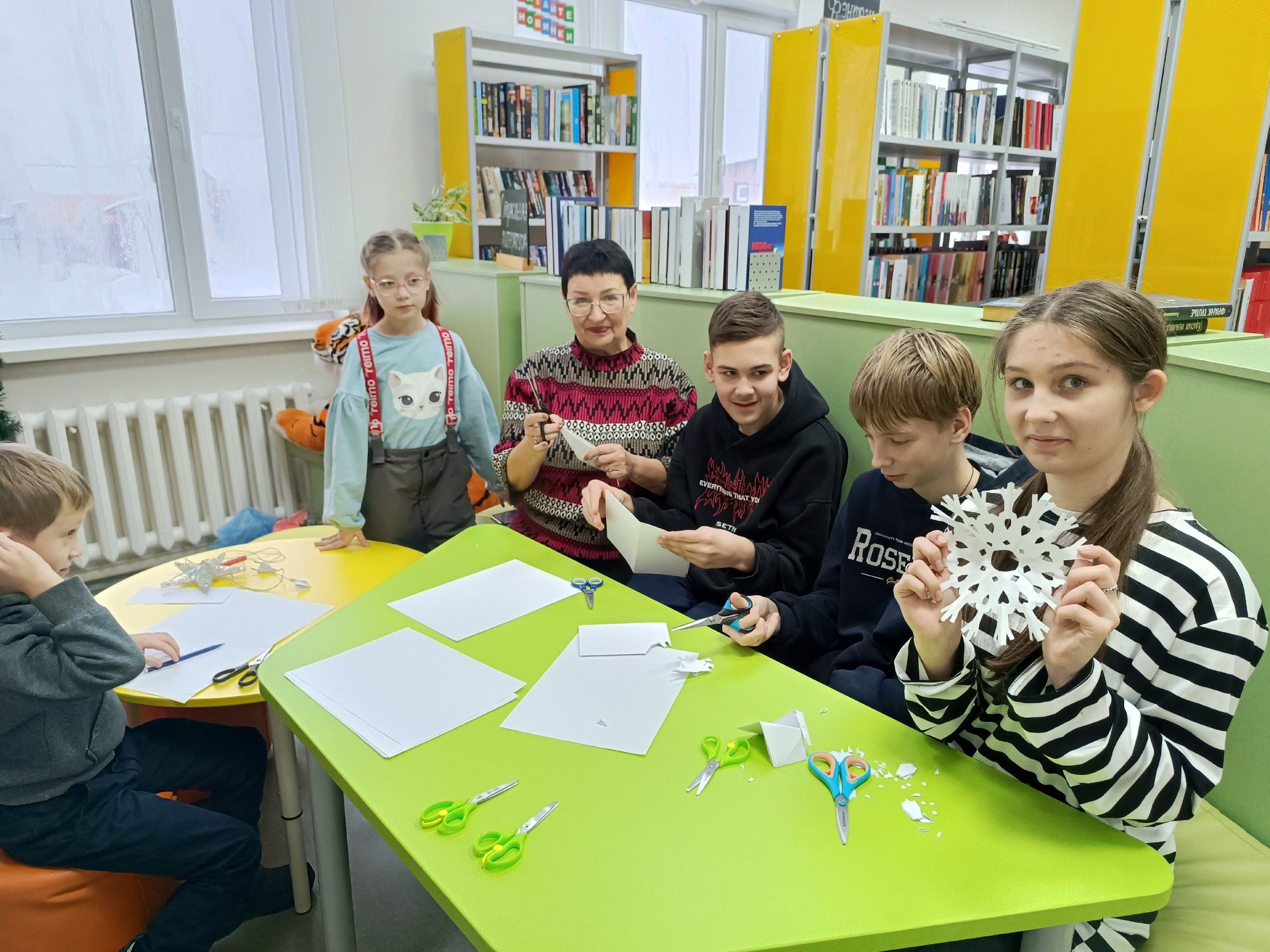 «Раз снежинка, два снежинка!»